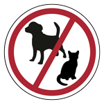Animali non ammessi